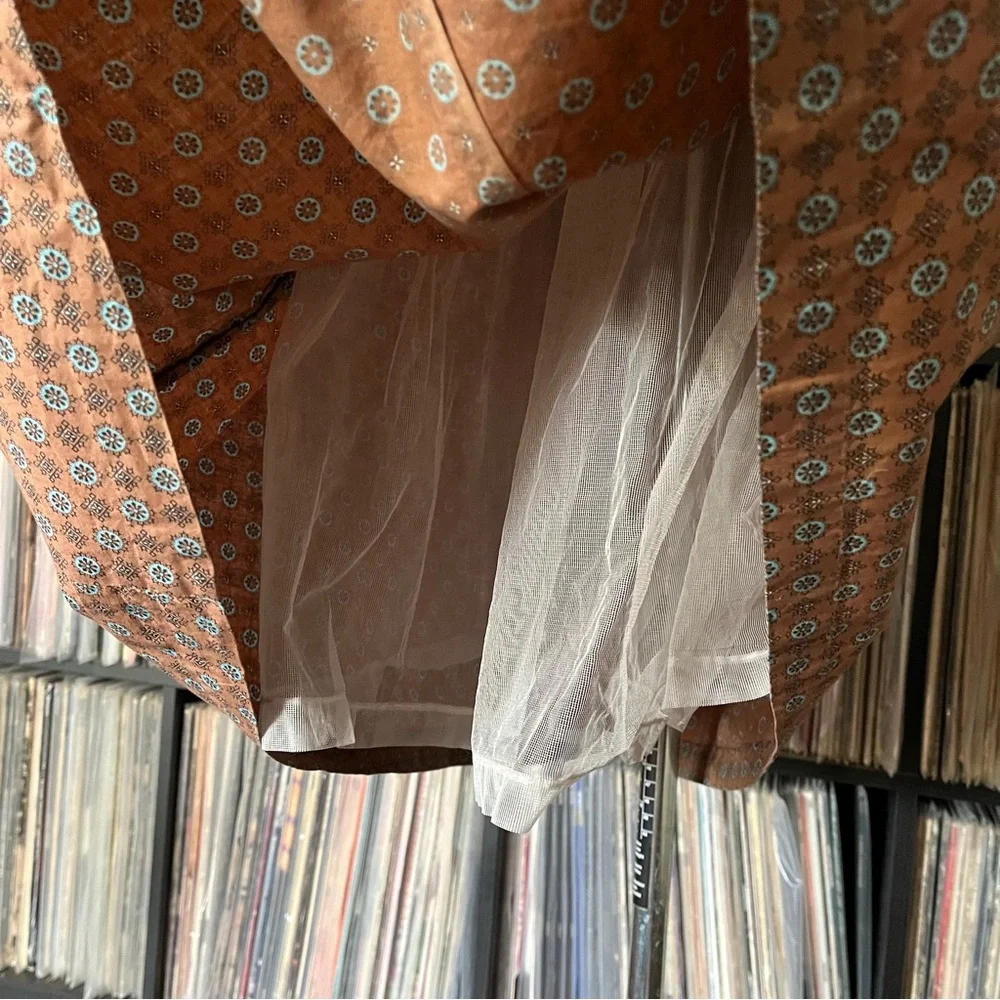 vintage 40s 50s calico dress bows 🤎🖤🤎 - Picture 11 of 11